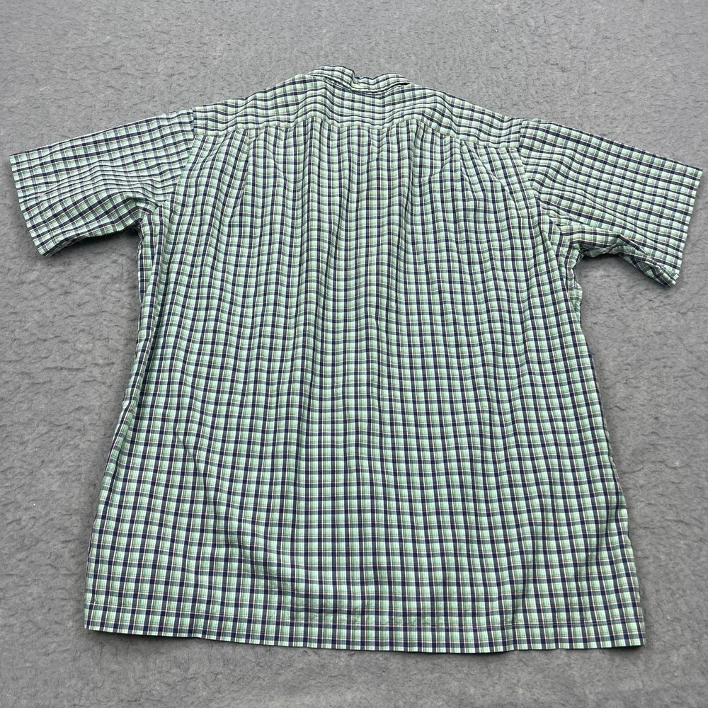 VTG Ralph Lauren Andy Camp Shirt Mens Large Green Check American Heritage Preppy